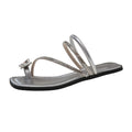 Damen Elegante Riemchen-Sandalen mit funkelndem Strass-Akzent R&B