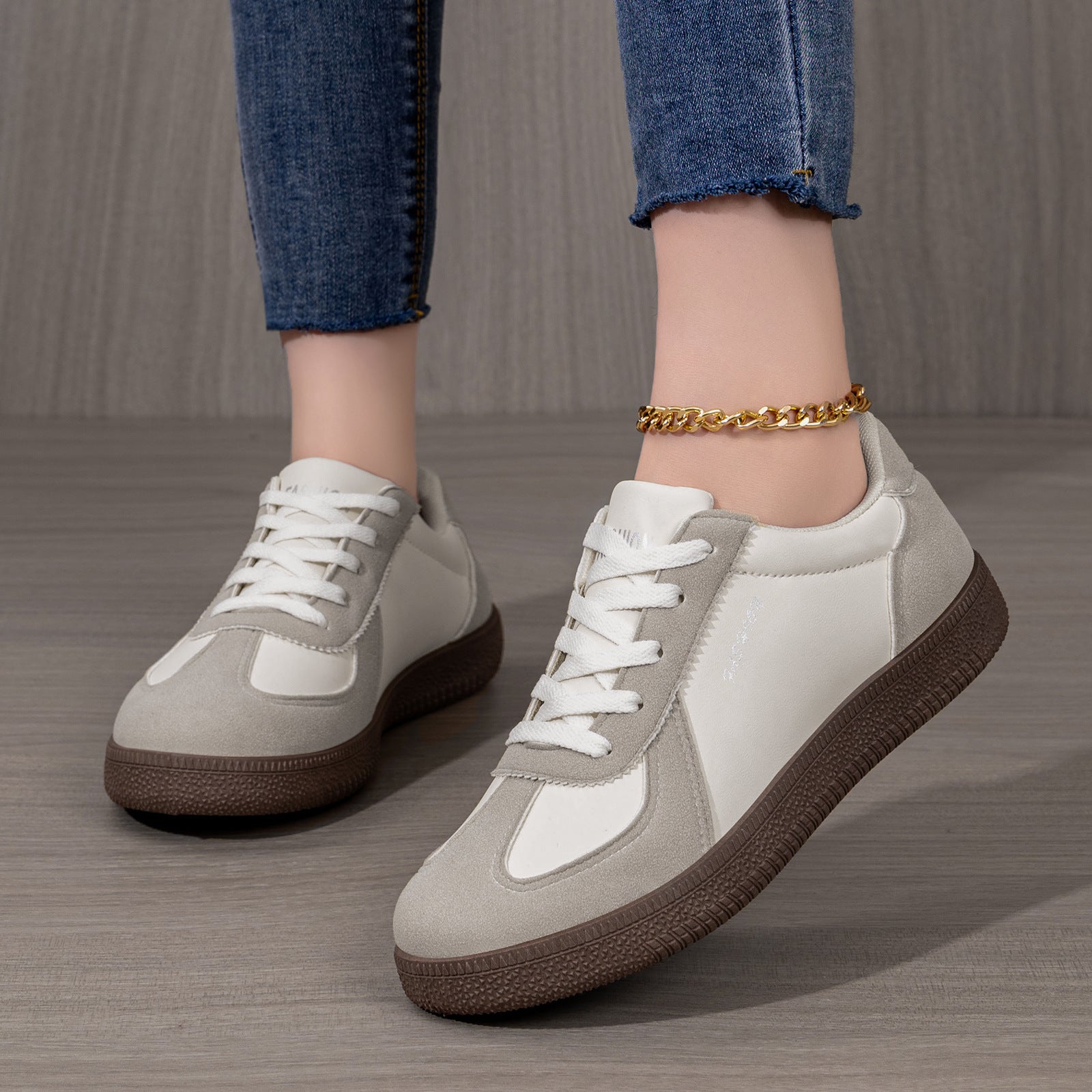 Damen Sportliche Freizeitschuhe mit rutschfester Sohle und atmungsaktivem Obermaterial