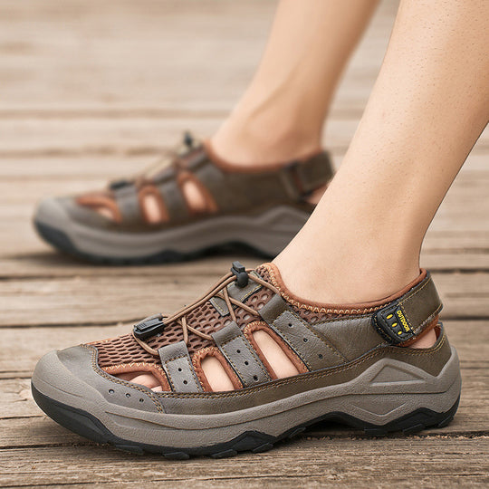 Damen Sportliche Wassersandalen mit rutschfester Sohle und atmungsaktiven Einsätzen R&B