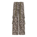 Damen Utility-Hosen im Camouflagedesign mit verstellbarem Bund und praktischen Seitentaschen R&B