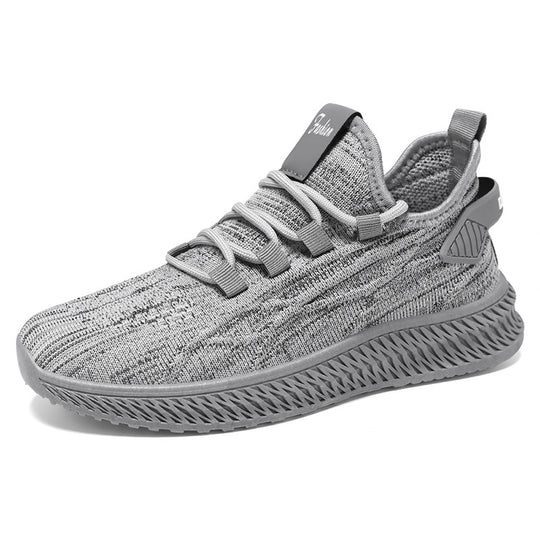 Damen Atmungsaktive Lauf-Sneaker mit flexibler Sohle und Knit-Obermaterial R&B