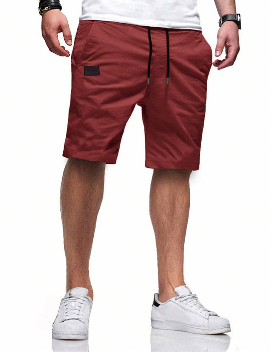 Herren bequeme Sport Shorts mit praktischen Taschen und elastischem Bund R&B