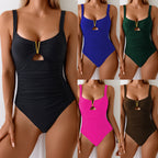 Damen Eleganter Einteiler Badeanzug mit raffinierten Cut-Outs R&B