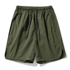 Herren sportliche Shorts mit elastischem Bund und verstellbarem Zugband R&B