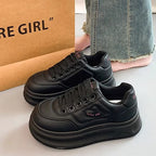Damen Sportliche Sneaker mit dicker Laufsohle und komfortabler Dämpfung R&B