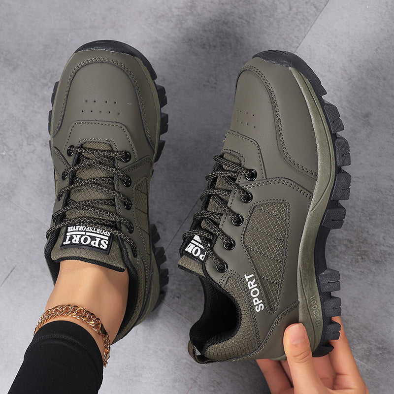 Damen Sportliche Outdoor-Sneaker mit rutschfester Sohle und atmungsaktiver Mesh-Oberfläche R&B