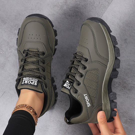 Damen Sportliche Outdoor-Sneaker mit rutschfester Sohle und atmungsaktiver Mesh-Oberfläche R&B