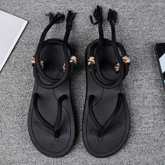 Damen multifunktionale Freizeitsandalen mit verstellbarem Riemensystem und rutschfester Sohle R&B