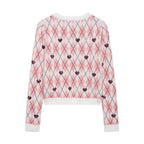 Damen Kuscheliger Pullover mit Herzdesign R&B