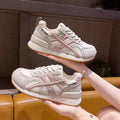 Damen Sportliche Retro-Sneaker mit atmungsaktivem Mesh-Obermaterial und dämpfender Sohle R&B