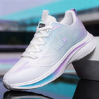 Damen Sportliche Lauf-Sneaker mit atmungsaktiver Mesh-Konstruktion und stoßdämpfendem Fußbett R&B