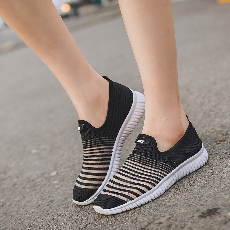 Damen Luftige Slip-On Sneakers R&B