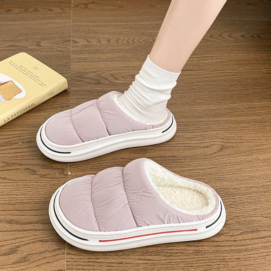 Damen Hausschuh-Sneaker mit kuscheliger Fütterung R&B