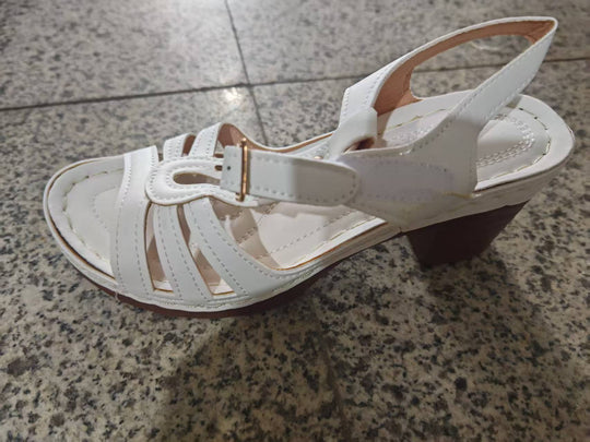Damen Komfortable Sandalen mit verstellbarem Riemen und anatomischem Fußbett R&B