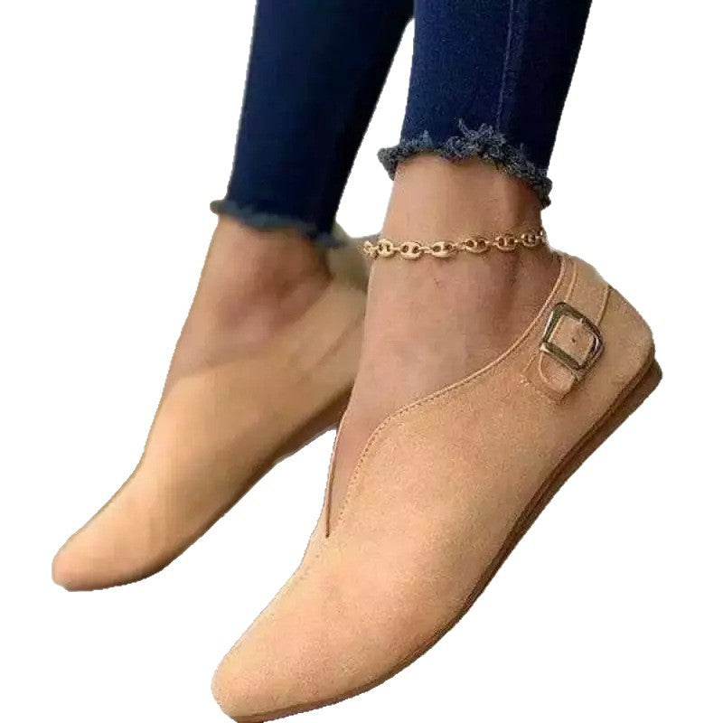 Damen Mokassins mit elegantem V-Ausschnitt von R&B