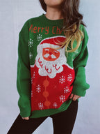 Damen Weihnachts-Pullover mit festlichem Design und hochwertigem Strick R&B