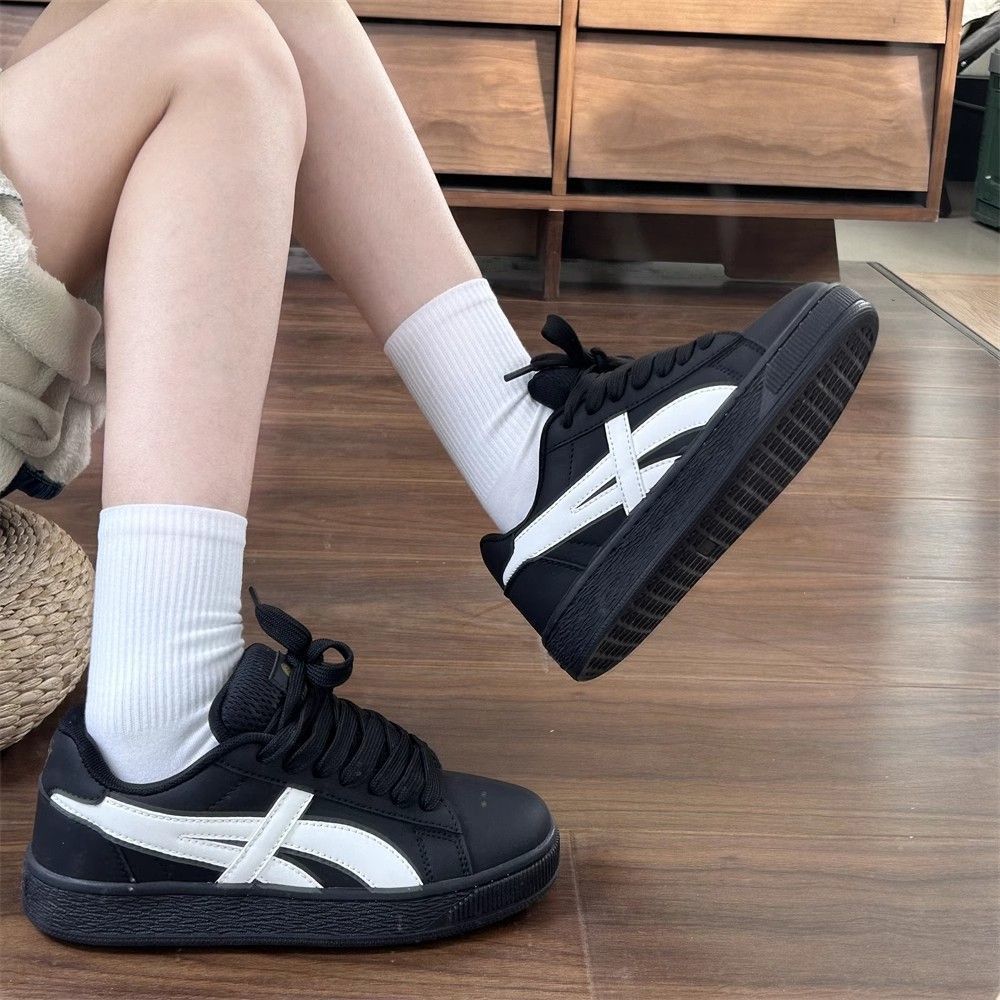 Damen Modische Sneakers mit hoher Gummisohle und atmungsaktivem Obermaterial R&B