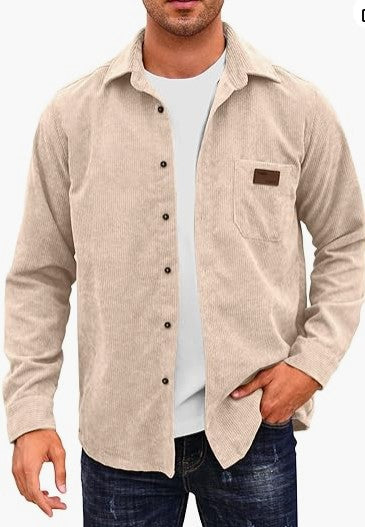 Herren Cordhemd R&B