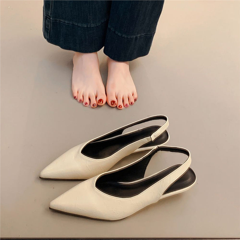 Damen Slingback Pumps mit spitzem Design und gemütlichem Fußbett R&B
