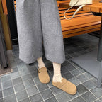 Damen Kuschelige Hausschuhe mit flauschigem Innenfutter und rutschfester Sohle R&B
