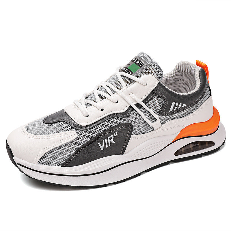 Damen Sportliche Sneakers mit atmungsaktiver Netzstruktur und stoßdämpfendem Sohlenprofil R&B