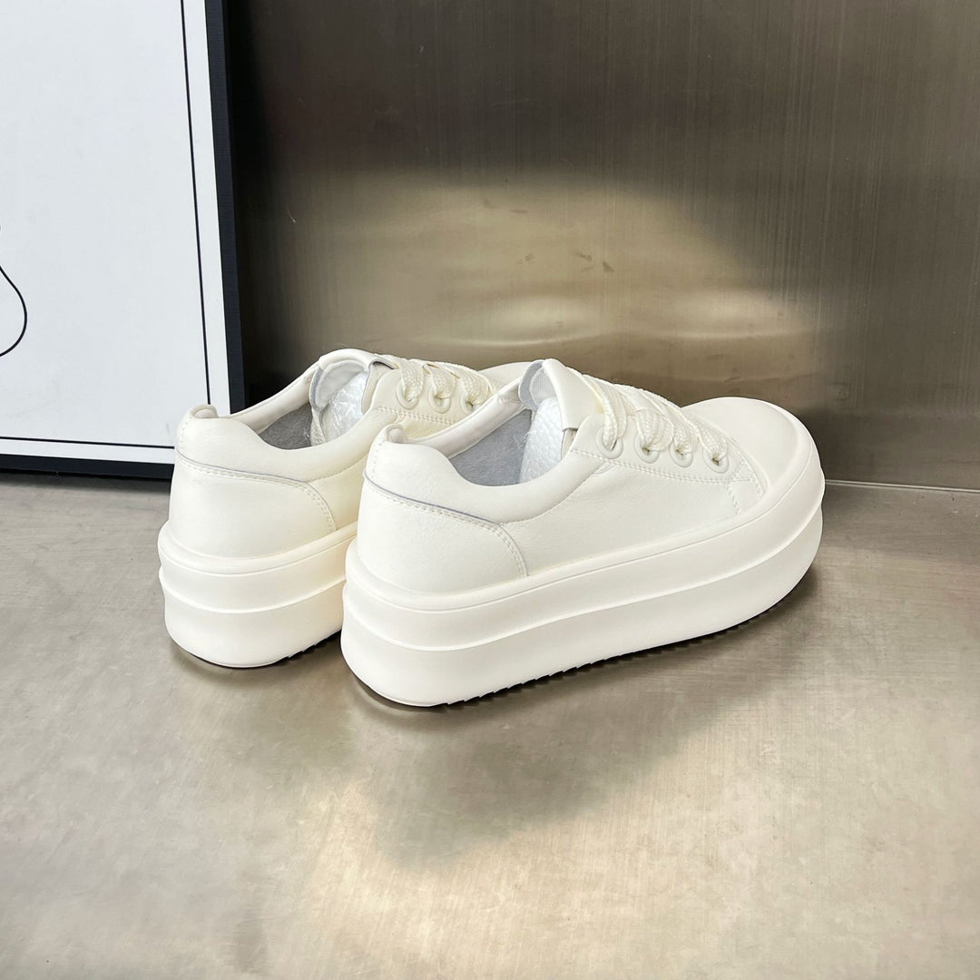 Damen Plattform Sneakers mit modischem Design und atmungsaktiver Obermaterialzusammensetzung R&B