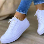 Damen Komfortable Sneaker mit modischem Broguedesign R&B