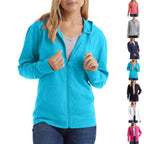 Damen Kapuzenjacke aus atmungsaktivem Material R&B