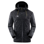 Herren wasserabweisende Camouflagejacke mit verstellbarer Kapuze R&B
