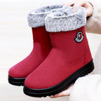 Damen Modische Winterboots mit kuscheligem Innenfutter und rutschfester Sohle R&B