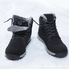 Damen Wärmeisolierte Winterstiefel mit rutschfester Sohle und kuscheligem Innenfutter R&B