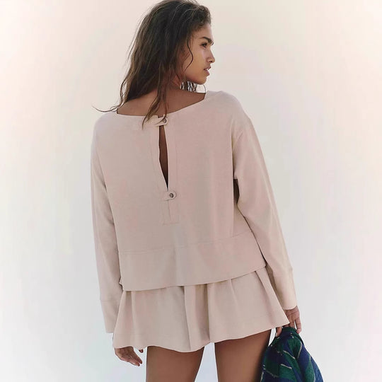 Damen Skaterkleid mit weitem Oberteil und formschöner Rockpartie R&B