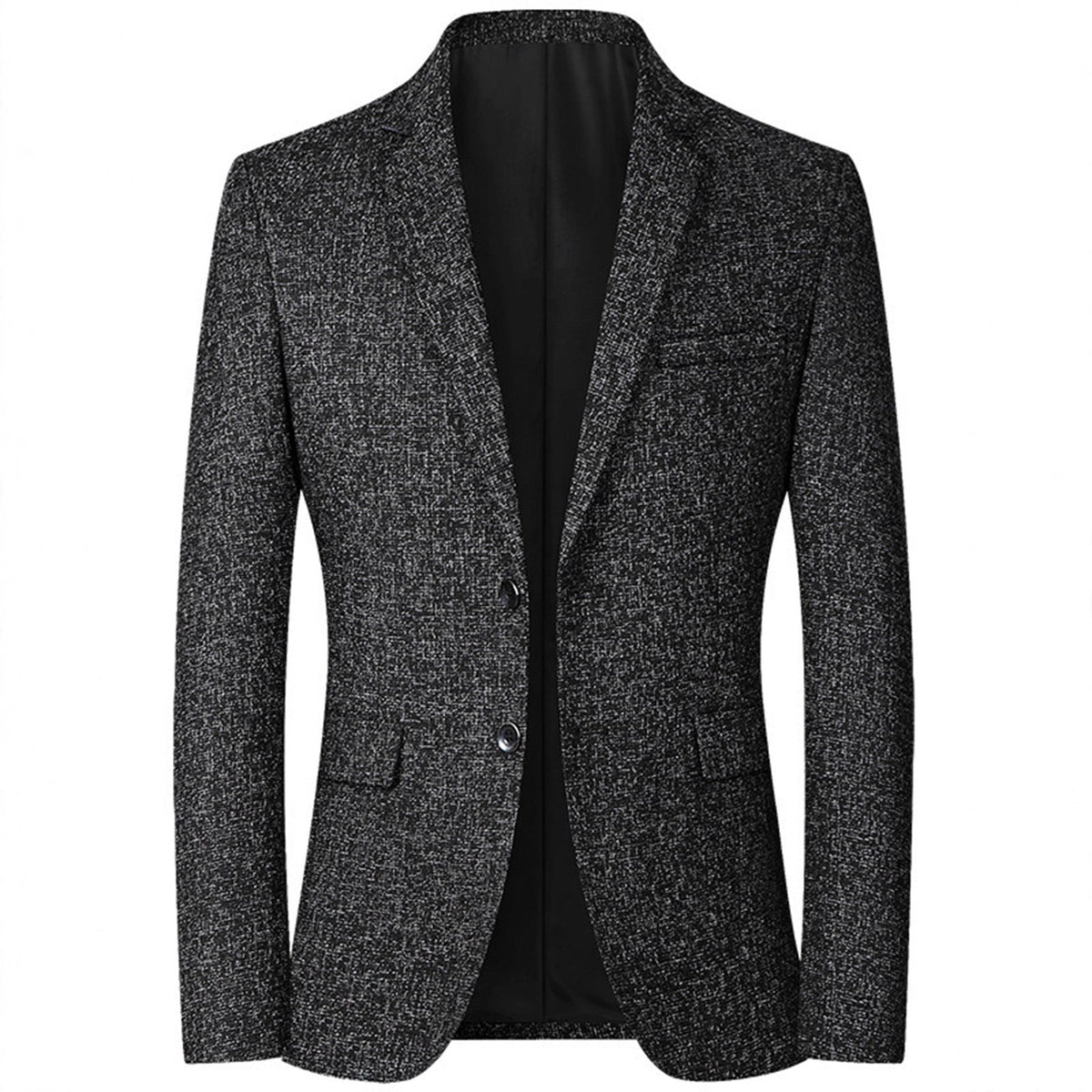 Herren eleganter strukturierter Freizeitblazer R&B