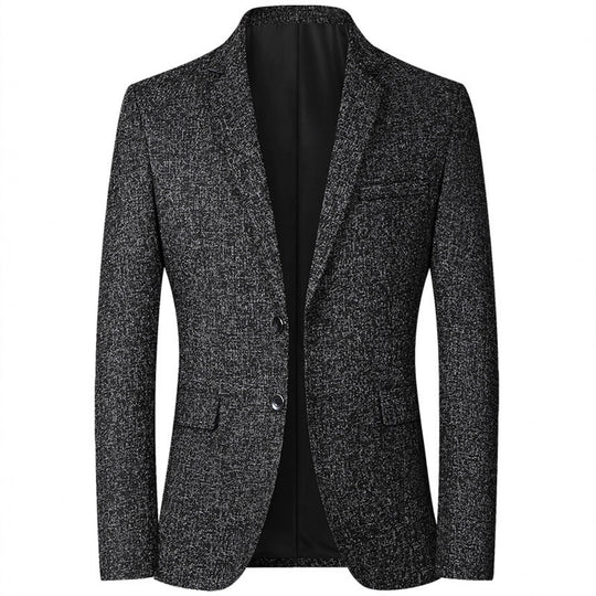 Herren eleganter strukturierter Freizeitblazer R&B