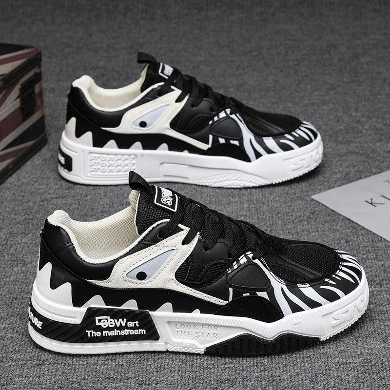 Damen Sportliche Sneakers im modernen Design mit robustem Obermaterial und dämpfender Sohle