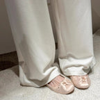 Damen Ballerinas mit weich gepolstertem Futter und eleganter Schleife R&B