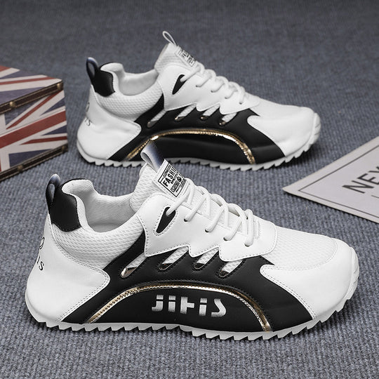 Damen Hochwertige Sport Sneakers mit atmungsaktiver Mesh-Oberfläche und stoßdämpfender Sohle R&B
