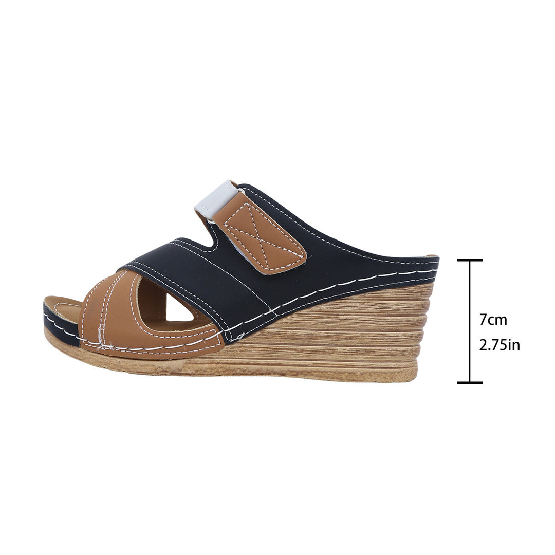 Damen Bequeme Keil-Sandalen R&B