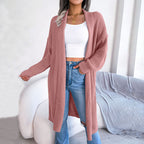 R&B | Einfarbige Strickjacke für Elegante Outfits