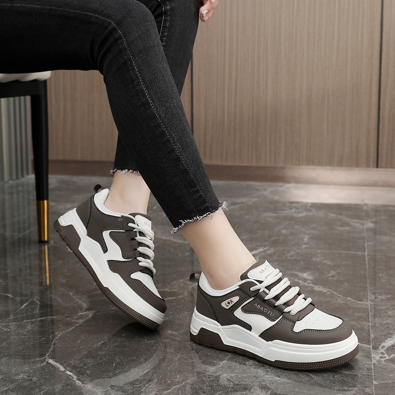Damen Sportliche Chunky Sneakers mit rutschfester Sohle und atmungsaktiver Mesh-Oberfläche R&B
