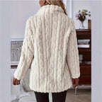 Damen Kuschelige und stilvolle Teddyjacke R&B