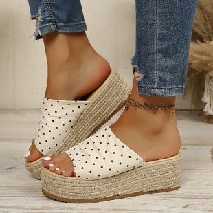 Damen Wedge-Sandaletten mit gepolstertem Fußbett R&B