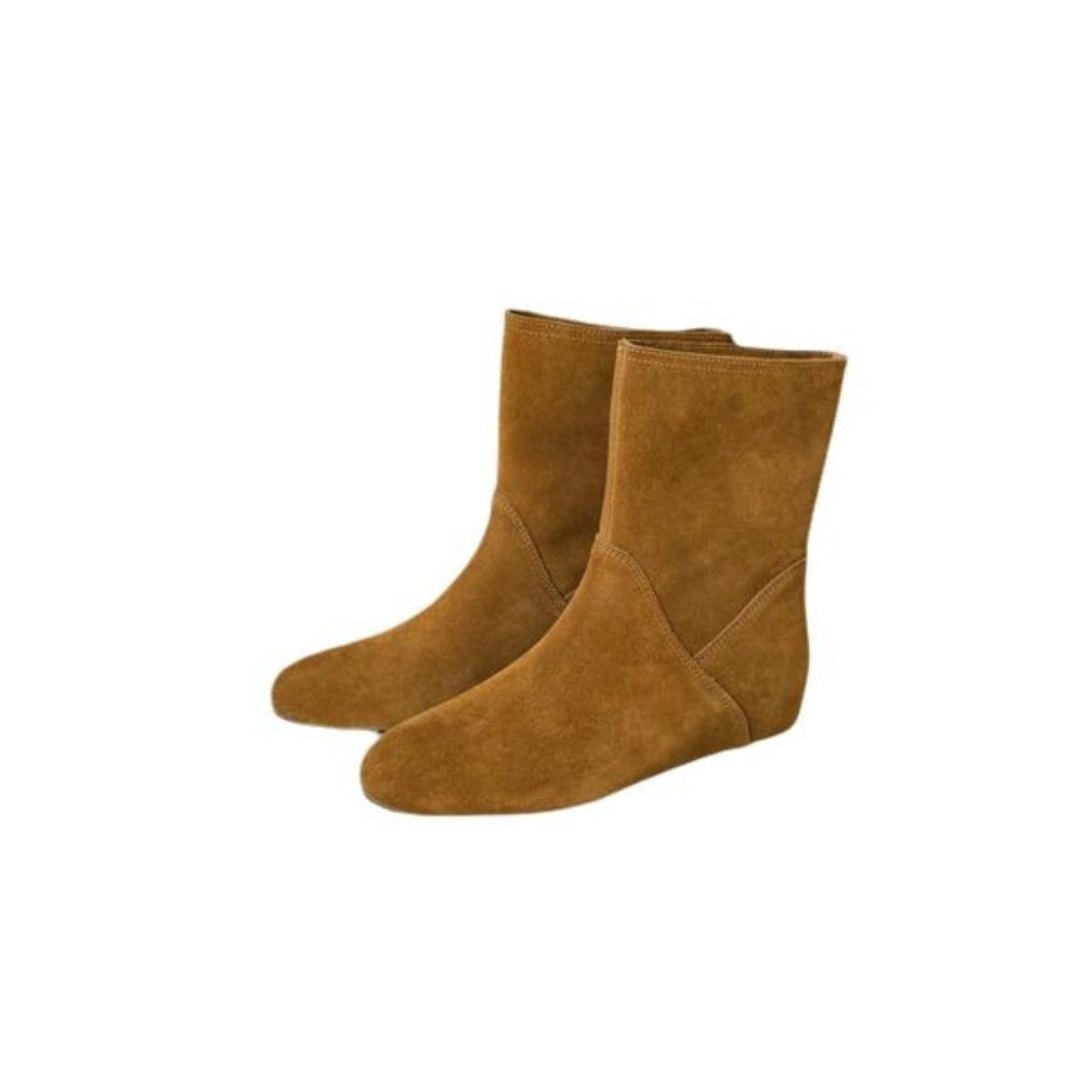 Damen Elegante Stiefeletten aus weichem Wildleder mit praktischem Anziehschlitz R&B
