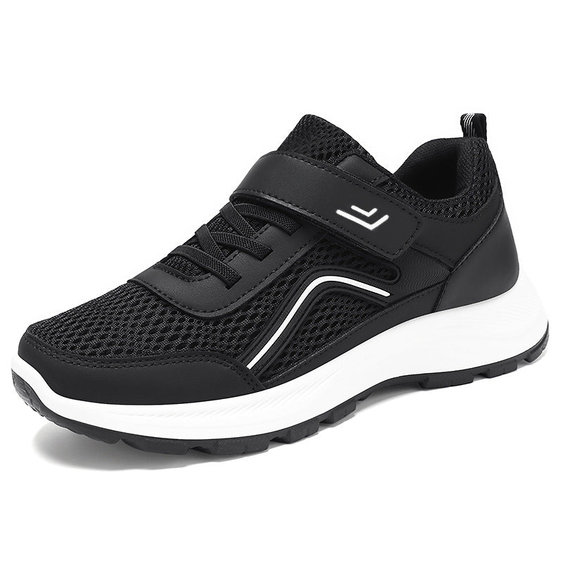 Damen Sportliche Fitness Sneakers mit verstellbarem Klettverschluss und atmungsaktivem Obermaterial R&B