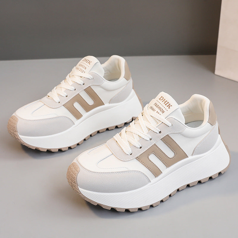 Damen High-Top Sneakers mit sportlichem Profil und rutschfester Sohle R&B