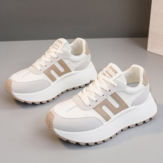 Damen High-Top Sneakers mit sportlichem Profil und rutschfester Sohle R&B