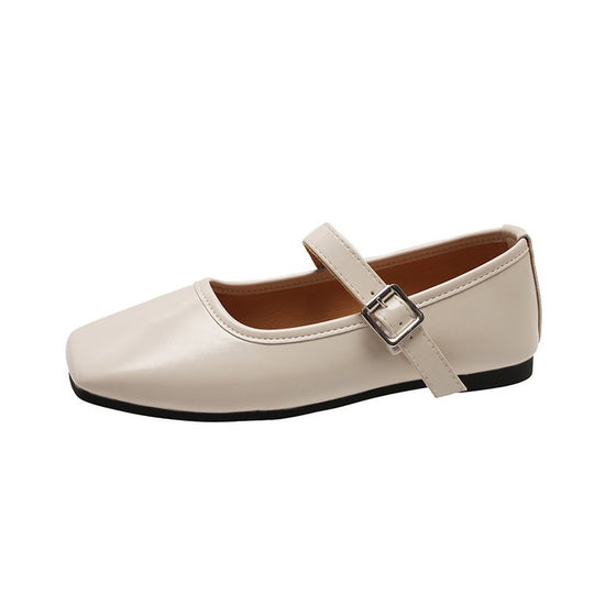 Damen Ballerinas mit verstellbarem Schnallenriemen und elegantem Design R&B