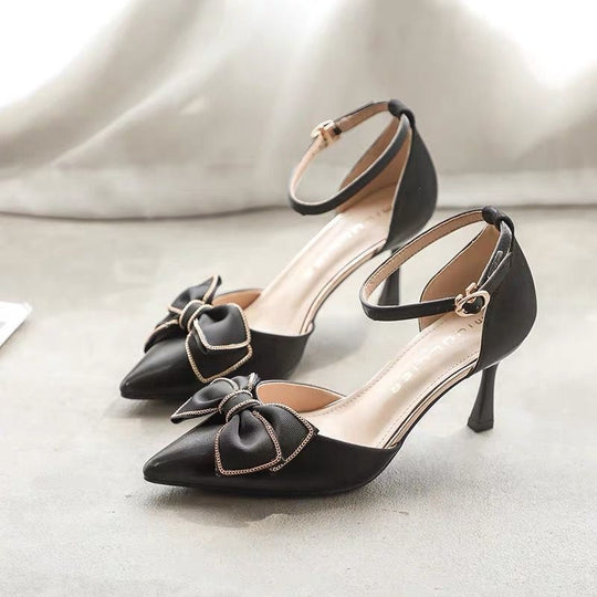Damen Elegante Pumps mit verspieltem Schleifendetail R&B