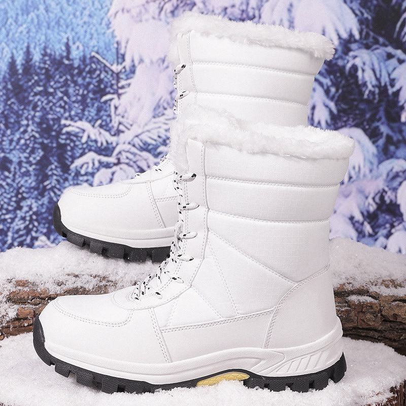 Damen Isolierte Winterstiefel mit rutschfester Sohle und warmem Futter R&B