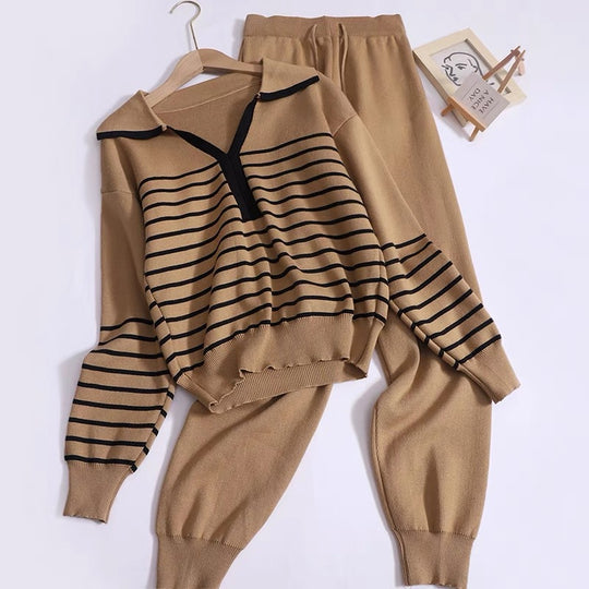 Damen Sportliches zwei-teiliges Set R&B